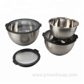 Stainless Steel Bowl For Salad Prepare Dishwasher Safe